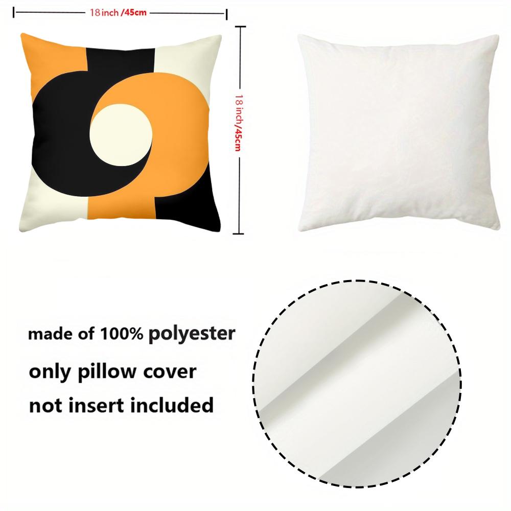 Modern Geometric Pattern Throw Pillow Cushions Set Polyester pillowcase, sofa decorative cushion cov Headboard Pillow
