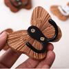 Butterfly Design Self-adhesive Coat Hanger Double Hook Hanging Key Holder  Home Decoration