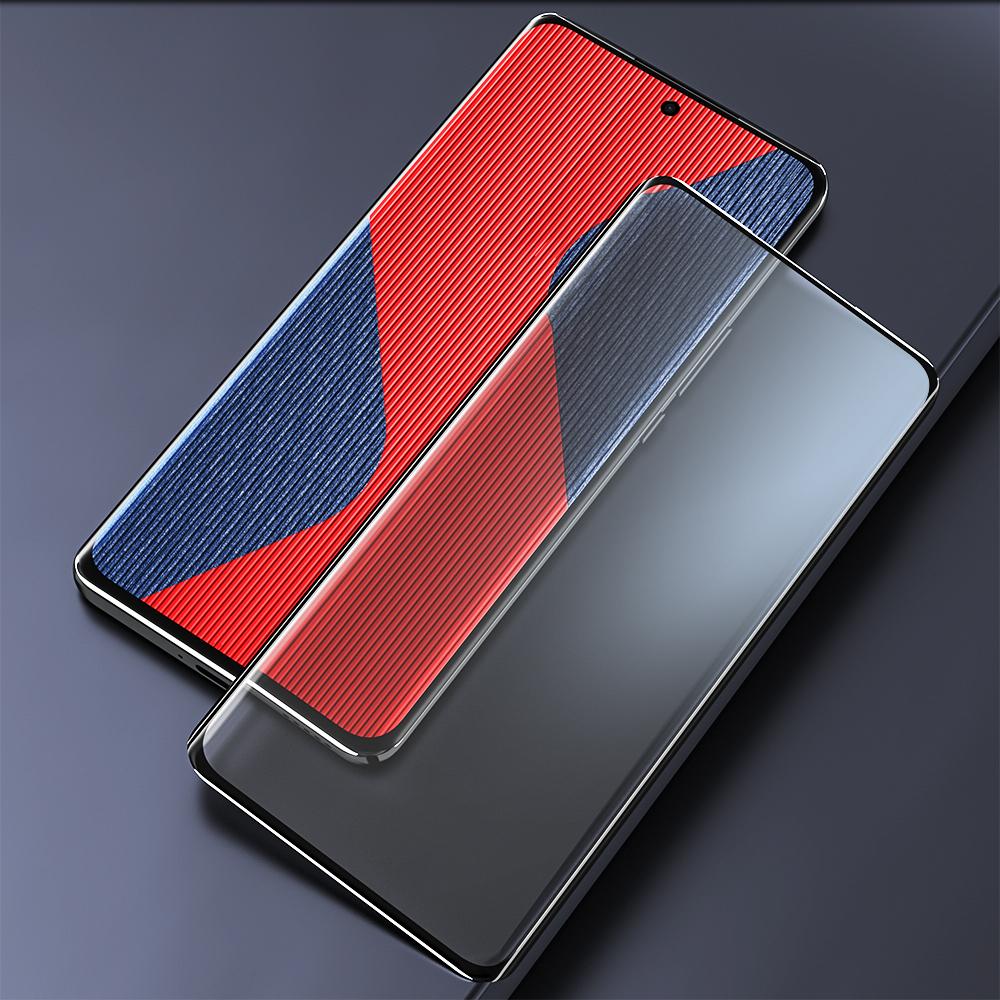 KEYSION Tempered Glass Full Cover for Realme 13 Pro+ 5G 13 HD Screen Protective Glass Film for Realme 12 Pro+ 5G 12+ 12X 11 Pro+