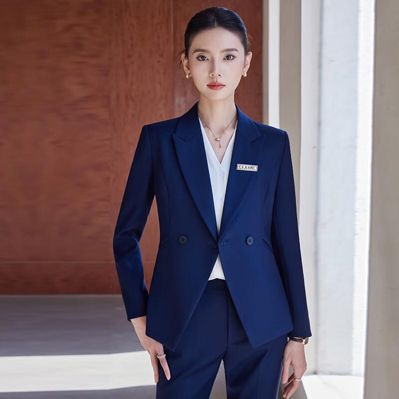 Women's Professional Blazer Suit Set