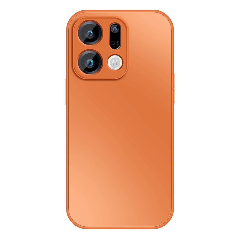 Сливовый цвет подходит для чехла для мобильного телефона oppofindx1 pro однотонный x1ultra новый мужской внешний металлический окрашенный чехол.