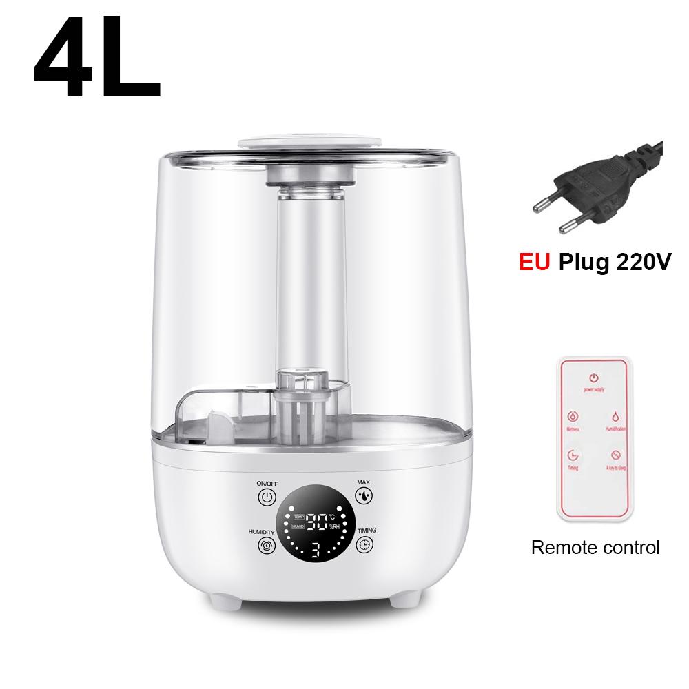 Air Humidifier Home Essential Oils Humidifiers Ultrasonic Aroma Diffuser 4L Large Capacity Aromatherapy Humidifiers Diffusers