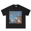 Funny Cat Meme T Shirt Unisex Unisex Vintage Fashion TShirt Summer Shortsleeved Loose Casual Cotton Oversized Tshirts Streetwear