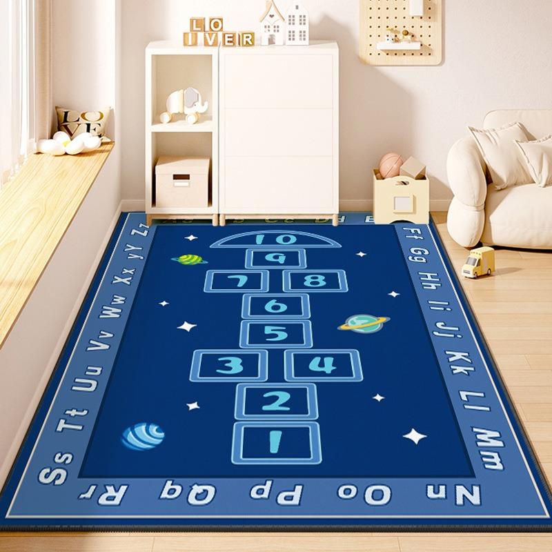 

Urban Planning Play Carpet - Large Anti-Slip Childrens Rug for Kindergarten Early Education Easy To Maintain Floor Mat Fashion 40x60cm