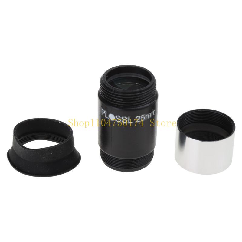 Eyepiece Lens 1.25inch 25mm for Plossl 40° Apparent Field 4 Astronomy Accessories Top Sale