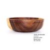 YFJY Acacia Wood Bowl Set - Japanese Style, Moisture-Proof Wooden Bowls and Plates for the Home.