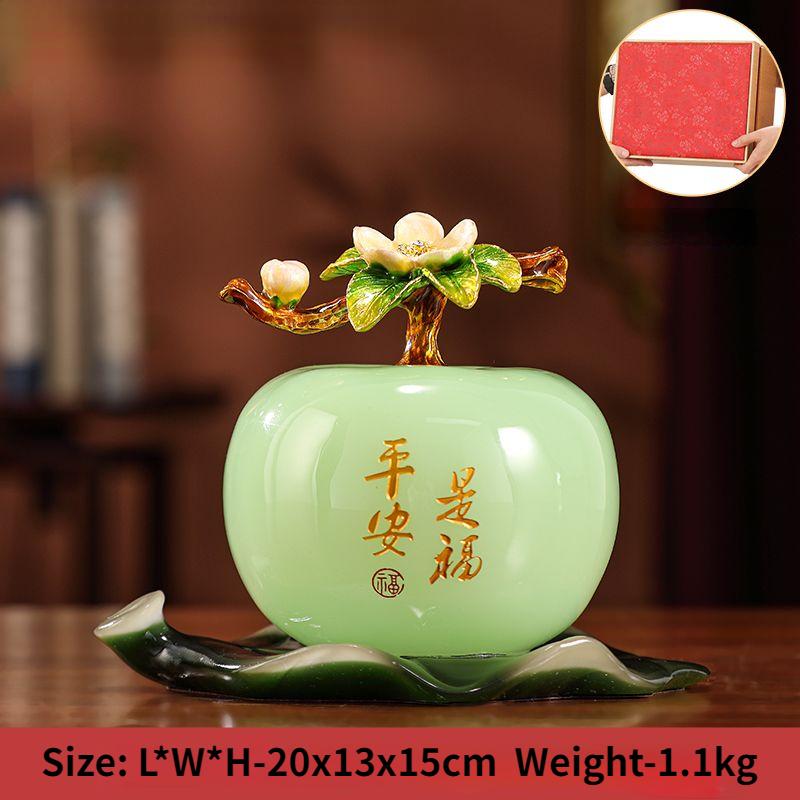 

Мир - это благословение Яблоки Хурма Руи Украшения Украшения Гостиная Винный шкаф Декор Входа Подарок на открытие новоселья