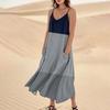 Women's Summer Dress Casual Loose Long Beach Vacation Dresses