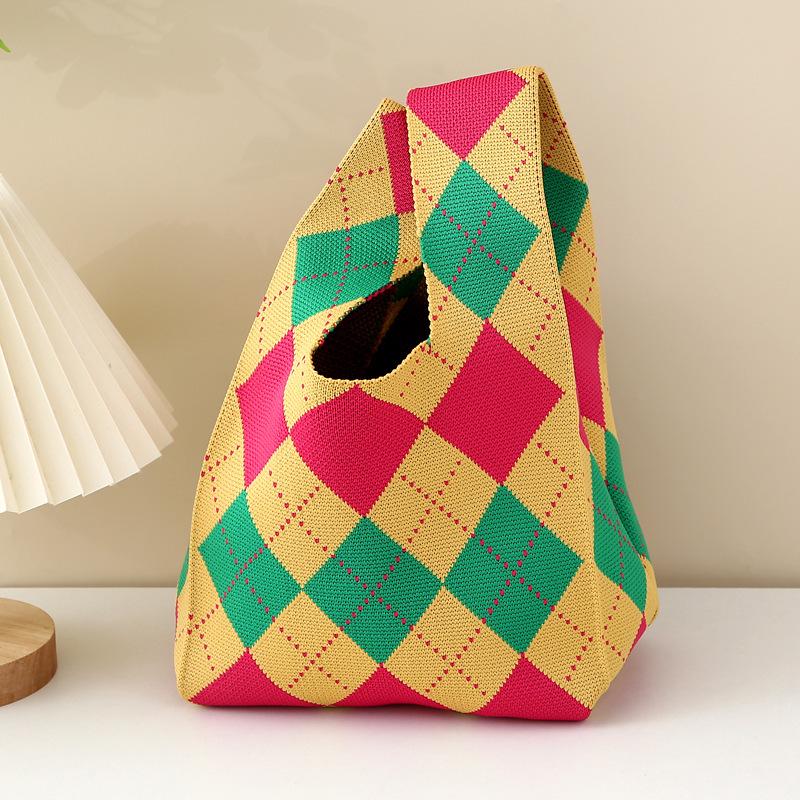 Trending Knitted & Woven Bags: Stylish Handbags, Ladies' Totes, Fashionable Ins Bags, and Souvenir Bags