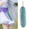 Foxes Tail Keychain Cosplays Toy Foxes Tail Keyring Bag Hangings Pendant Charm