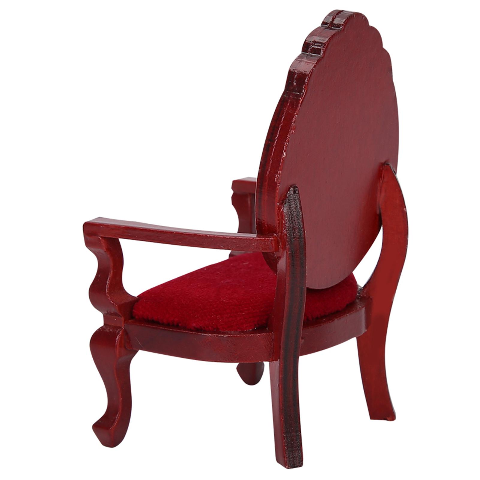 Винтажное  ature Стул Антикварный   Стул Ретро Маленький Стул для   Деревянный Обеденный Резной для 1Celsius12   1Celsius12 Масштаб