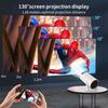 2025 New Hy300 Portable Ultra High Definition Intelligent Projector Android System 5G Home Projector