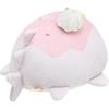 Super Mochimochi Round Plush Toy MO56601 San-X Jinbei-san (S) Same-san