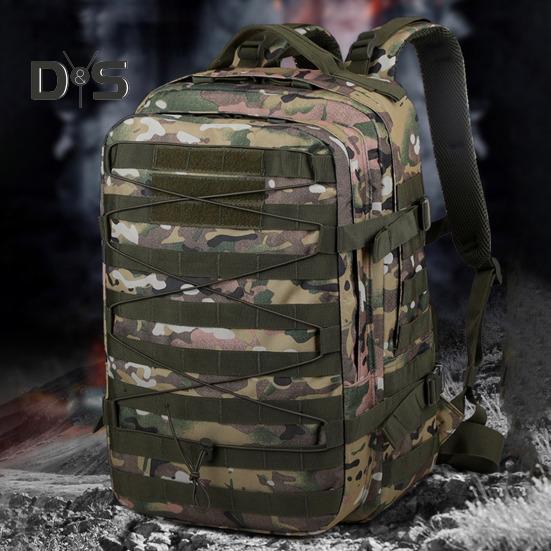 Wanderrucksack, leicht, große Kapazität, wasserdichtes Oxford-Gewebe, Outdoor-Reisen, Camping, Klettern, Jagd, Aufbewahrungstasche, Camouflage-Rucksack