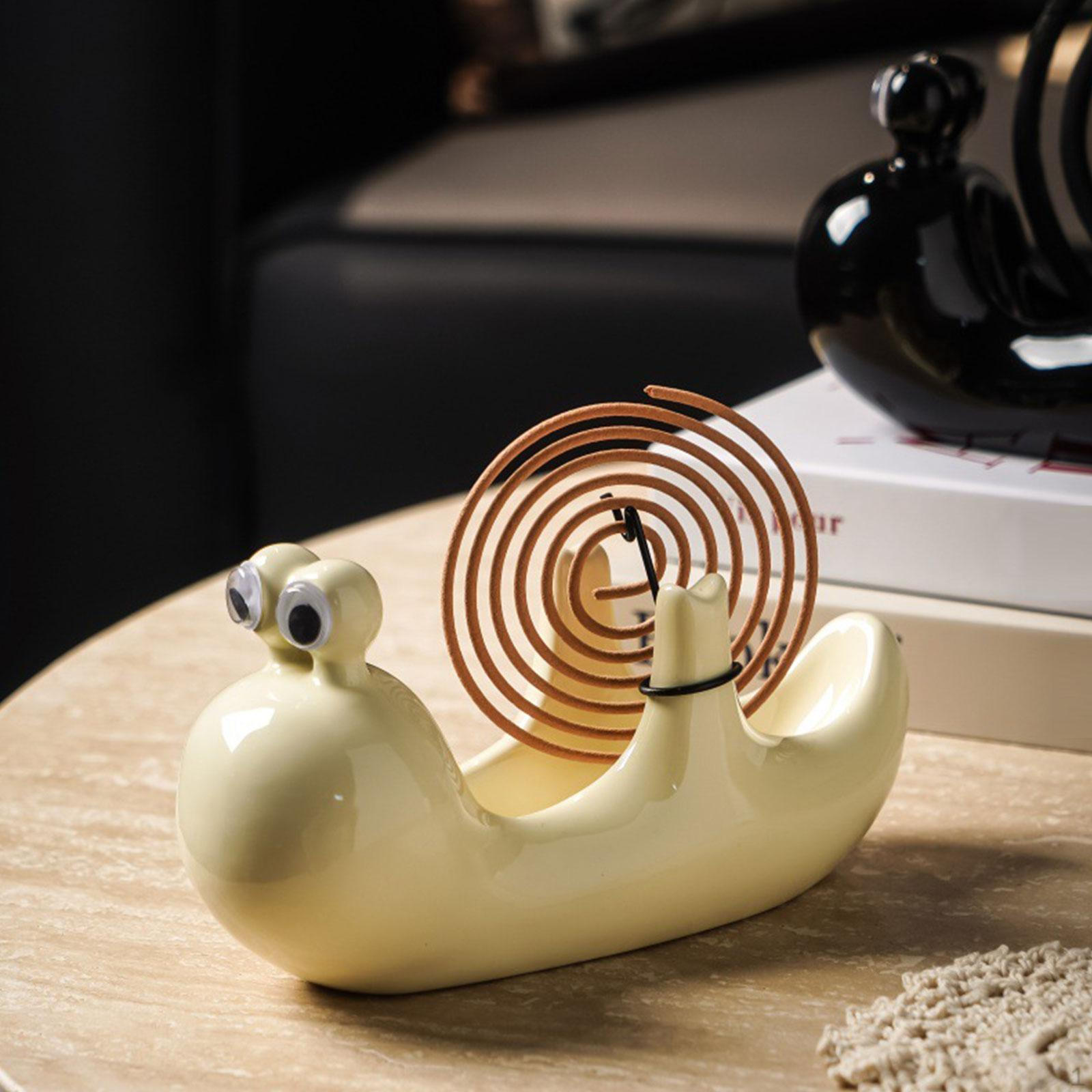 

Ceramic Incense Burner Coil Holder for Home And Garden