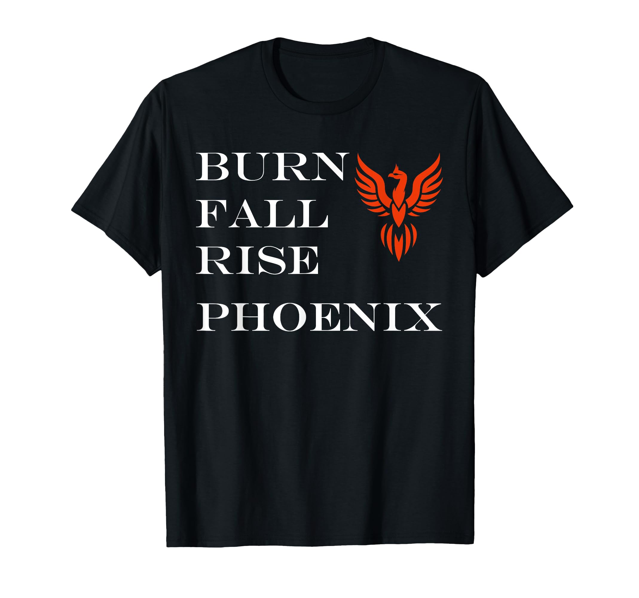 

Humor Phoenix Animals Simple Fire Bird Rise Phoenix T-Shirt чёрный