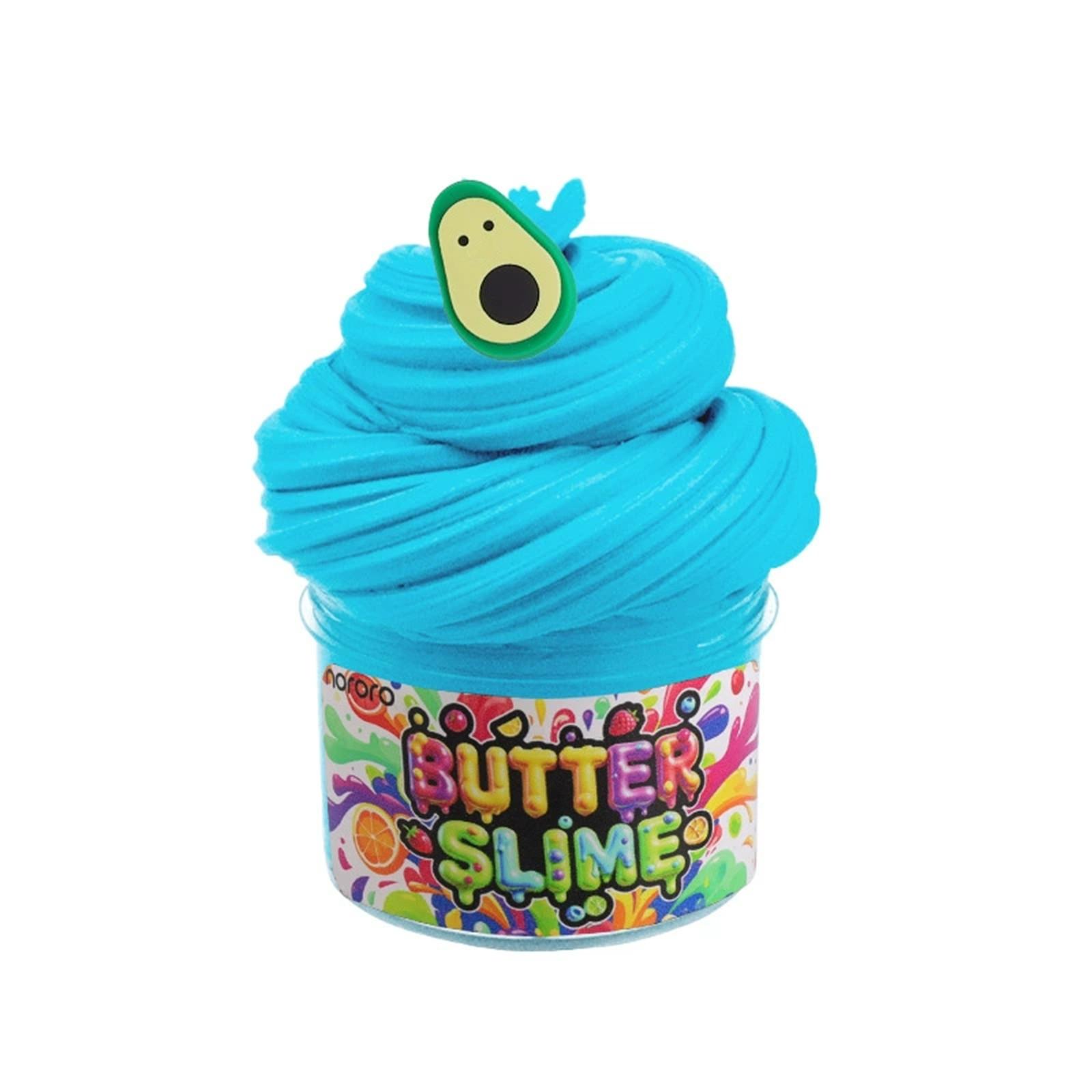 

Super soft butter mud Fresh Scented Butter Slime Fluffy Soft Non-Sticky Scented Slime Toy Children s Party DIY Ramen Puree Toys синий