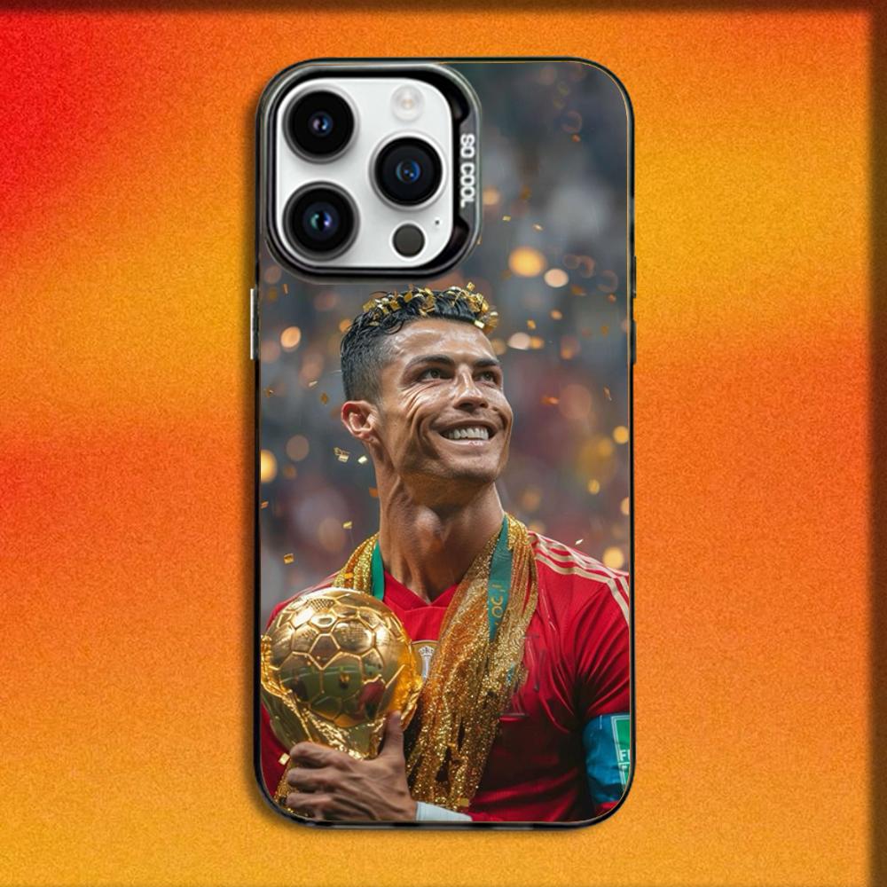 7 Football For C-Cr7 R-ROnAlDo Phone Case For iPhone 16,15,14,13,12,11,Mini,Pro,E,MAX Black Candy Matte Shockproof Cover iPhone11