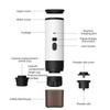 Portable Electric Coffee Maker 3-in-1 Capsule Coffee Grinder Travel Coffee Maker with Cordless Heating for Car and Home Camping