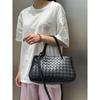 Cross-border New Cowhide Woven Basket Bag Retro Premium Portable Vegetable Basket Bag Large Capacity Shoulder Messenger Women's Bag
