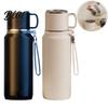 Large Capacity Thermal Flask 316 Stainless Steel Tea Tumbler with Infuser 3-in-1 Double Wall Vacuum Insulated Water Bottle Leakproof Travel