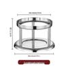 304 Stainless Steel Mini Hot Pot with Alcohol Stove