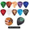 10-100PCS Guitar Picks Set Plectrum Mediator Celluloid Electric Smooth Guitar Picks Bass Acoustic Electric Guitar Accessories