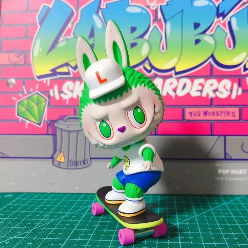 New POP MART LABUBU Skateboard, Figure Blister Packs 100% 6941448623120
