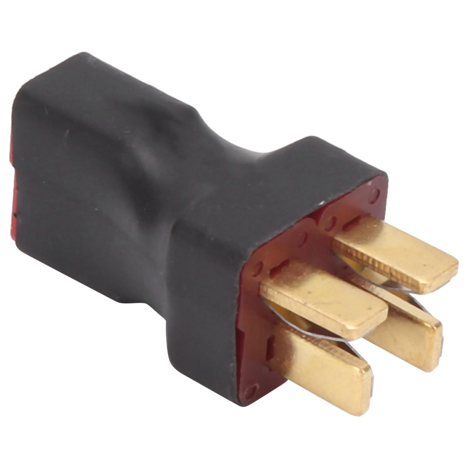 

T Plug Parallel Adapter 1 Female 2 Male No Wire T Plug RC Battery ESC Connector Adapter
