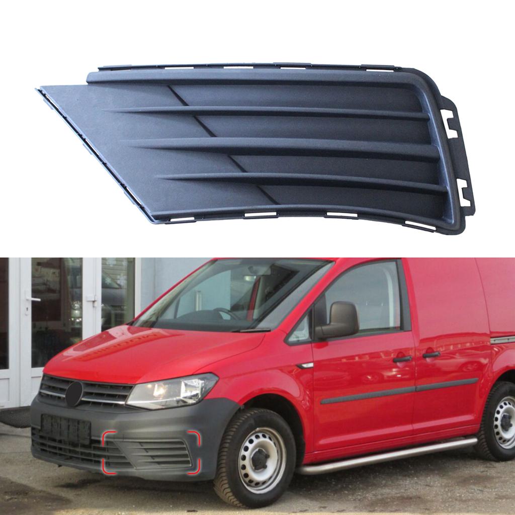 Kryt mlhového světla předního nárazníku Rámeček lampy Kryt spodní mřížky pro VW Caddy 2016 2017 2018 2K5853665E 2K5853666E