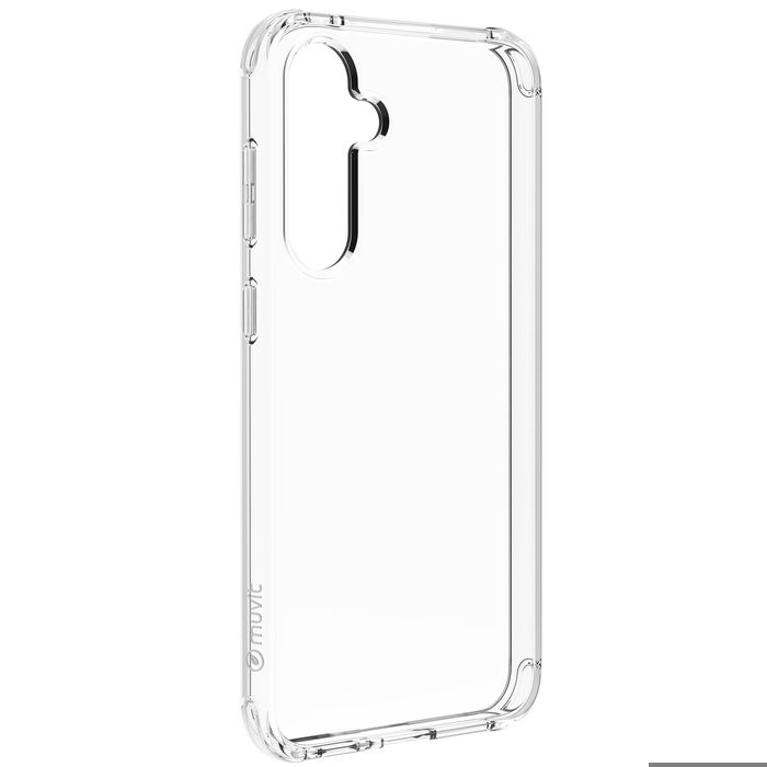 Coque - Muvit - Samsung Galaxy S23 FE - Transparent - Antichoc - 100% Recyclable