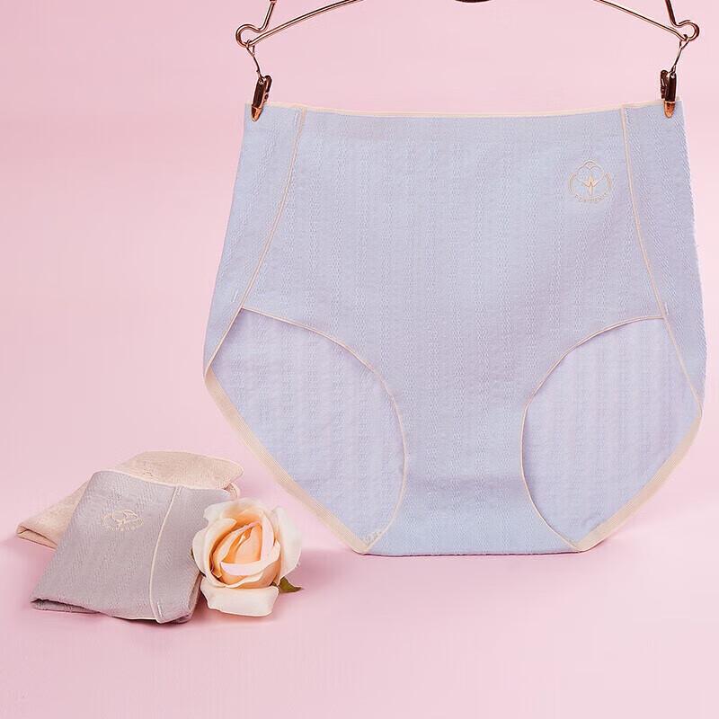 Fenteng Women's Mid-High Waist Cotton Briefs 3-Pack