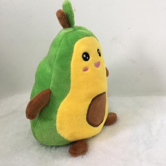 Plush Toy Cartoon Animal Design Decoration Soft Double-Sided Avocado Stuffed Doll Toy for Children