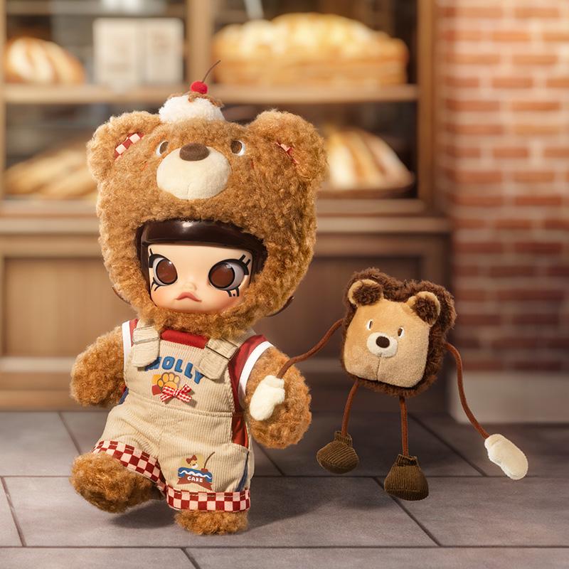 New POP MART MOLLY Bear Puffy Trendy Figures 20cm PPMT-2410-0019