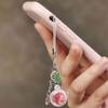 Adorable Fruit Themed Mobile Phone Lanyard Stylish Handbag Hanging Decoration Holiday Present For Teen Girls