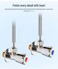 304 Stainless Steel Angle Valve for Hot and Cold Water Heater and Toilet Tap