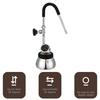 Professional 403 Stainless Steel Coffee Frother Pitcher 300ML Capacity For Smooth Pouring And Creative Designs