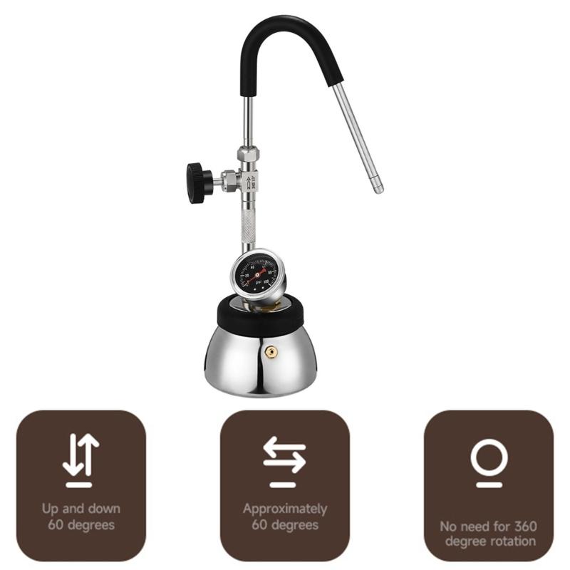 Professional 403 Stainless Steel Coffee Frother Pitcher 300ML Capacity For Smooth Pouring And Creative Designs