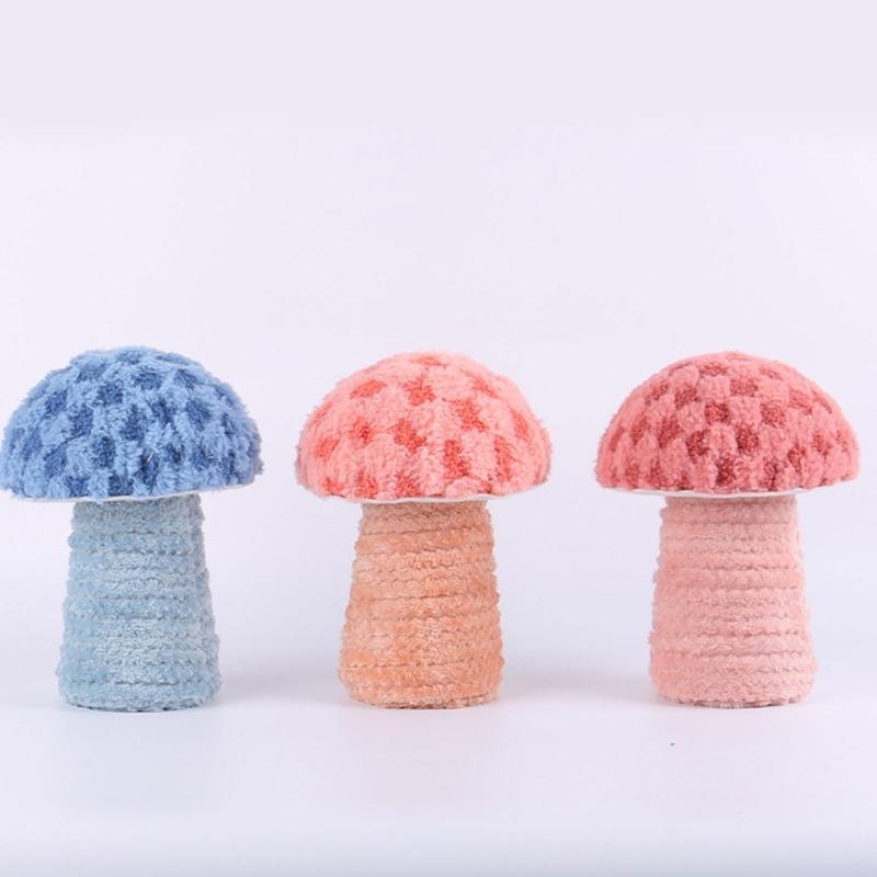Plush Mushroom for Festive Thanksgiving Halloween Mantelpiece Embellishments for Halloween Autumn Home Garden Decors
