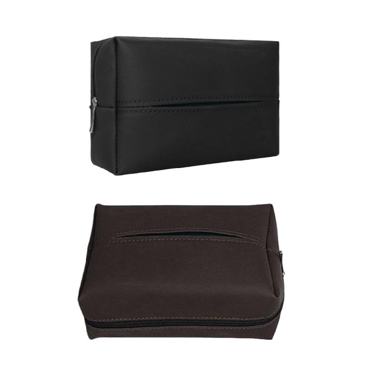 Large Car Tissue Holder Leather Tissue Holder in Car Backseat Rectangular, Napkin Holder for Car