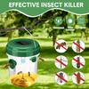 Wasp Trap Solar Powered Bee Trap Reusable Fly Traps Outdoor Hanging Wasp Killer with UV LED Light Flying Insects Bee Killer