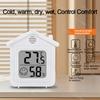 Mini Binnenthermometer LCD Digitale Temperatuur Kamerhygrometer Gauge Sensor Vochtigheidsmeter Binnenthermometer Temperatuur