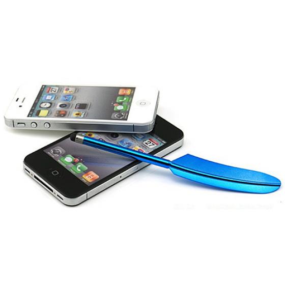 Feather Shape Capacitive Stylus Touch Screen Pen for iPhone Tablet AVE