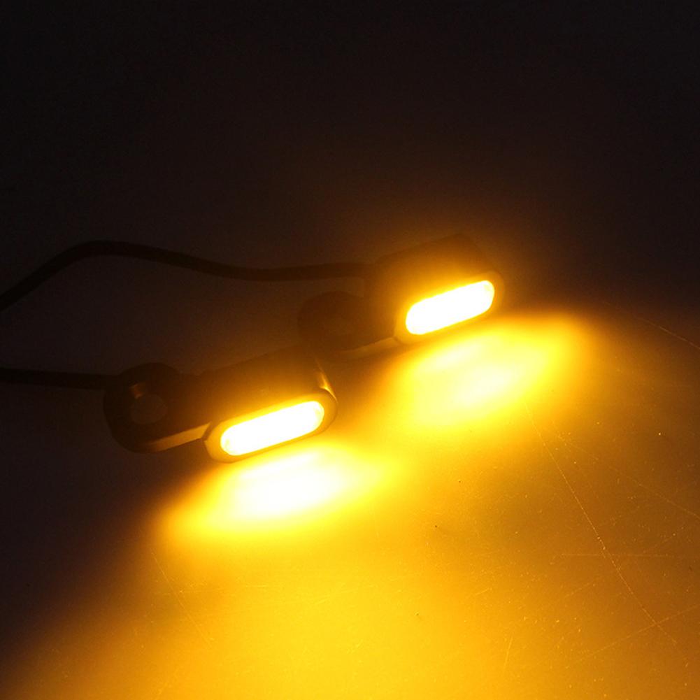 2Pcs Motorcycle LED Turn Signal Amber Light E Mark For Harley Softail Touring Road King FLTRX FLHT FLHX 14-23 Softail 16-17