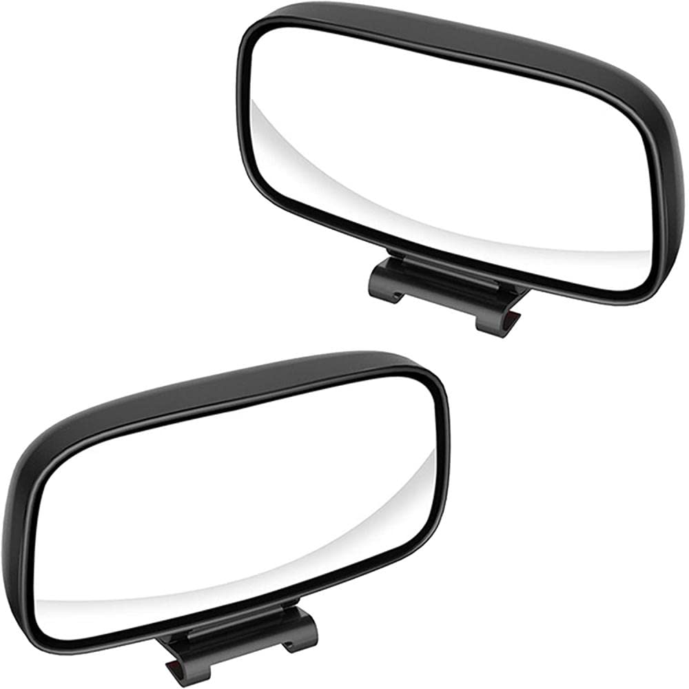 Gavit Car Auxiliary Mirror, Auxiliary Side Mirror, Blind Spot Elimination, Left and Right General, Safe Driving, Set of 2