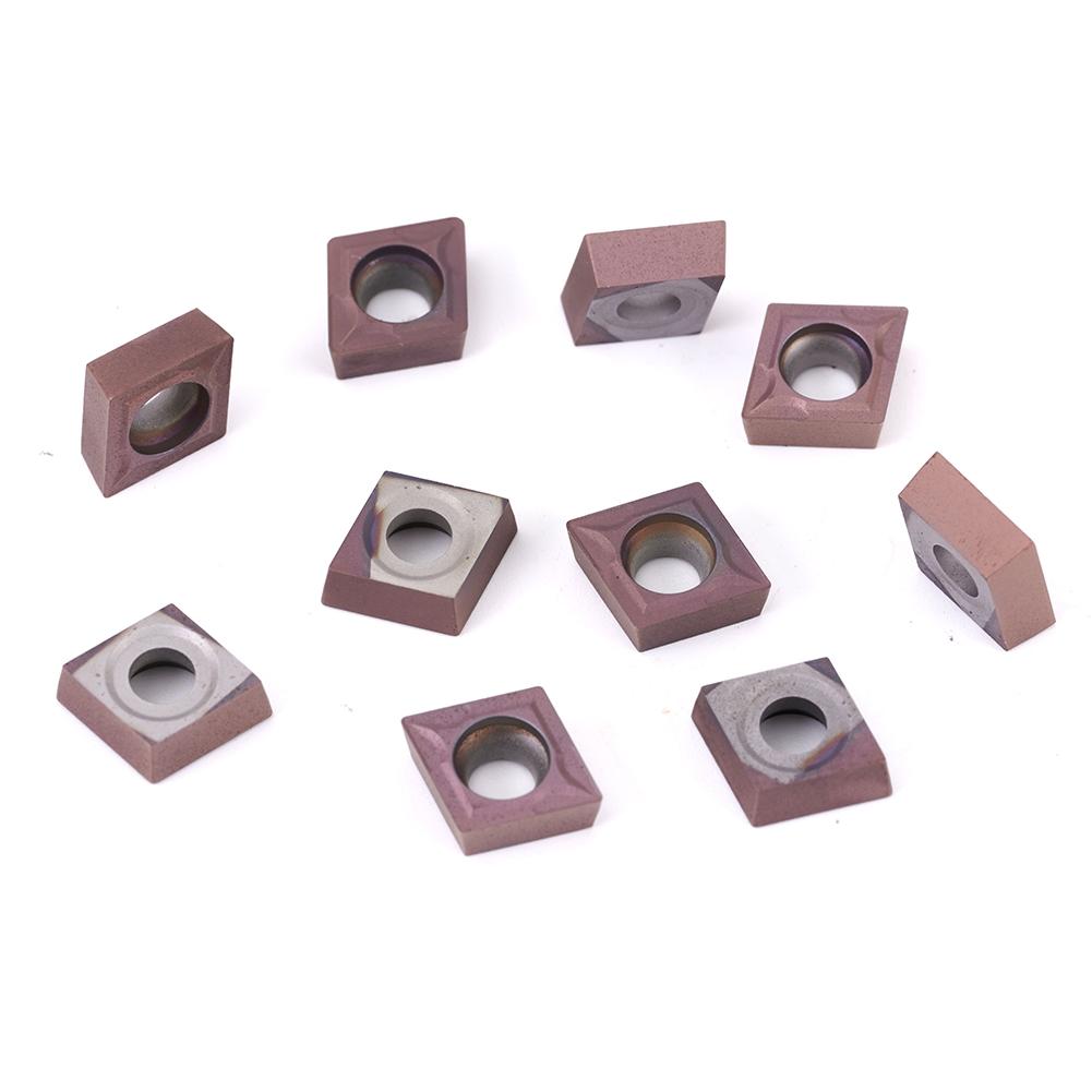 CCMT 09 T3 Carbide Inserts for Steel and Stainless Steel Pack of 10
