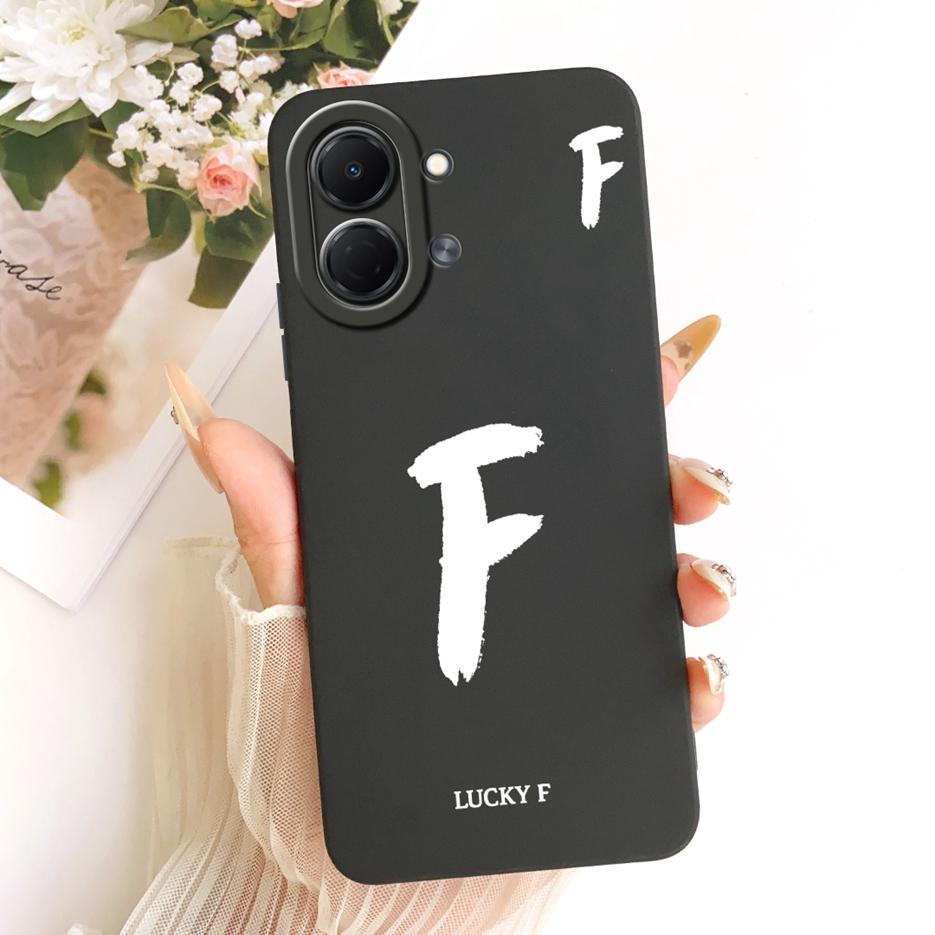For Tecno Spark Go 3 Case KN3 Cute Lucky Letters Cover Shockproof Soft TPU Phone Case For Tecno Spark GO 3 SparkGO3 Fundas Coque