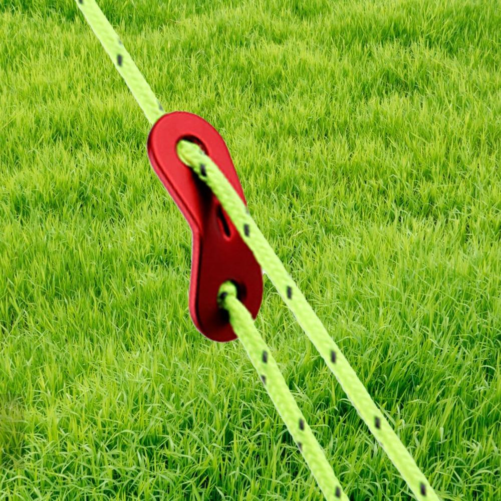 30 Pcs Slip-Proof Cord Adjuster Dual Holes Tent Line Locks Tent Fasteners  Outdoor Activities