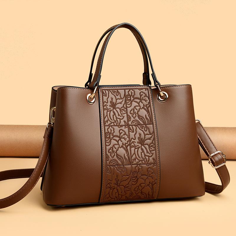 Tote Bag Fashionable Crossbody Bag Mom Bag Simple Single-shoulder Crossbody Handbag