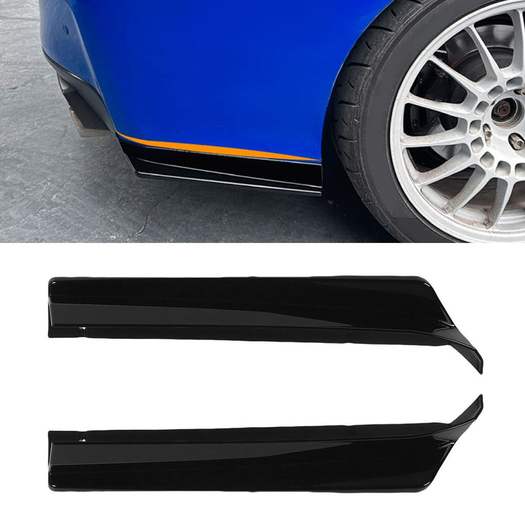 2 Pcs Rear Bumper Side Diffuser Left Right Lightweight Easy Install Replacement for     STI   2015-2021
